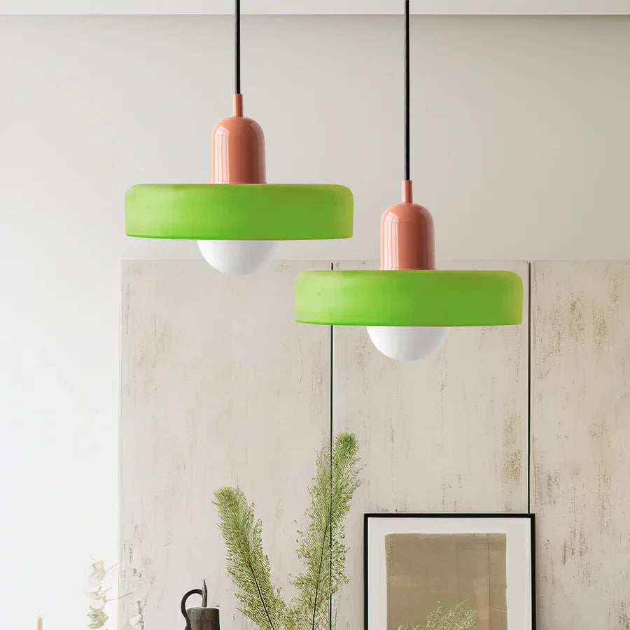 Hängelampe Glas Skandinavisch – Handgefertigt & höhenverstellbar, 25–35 cm