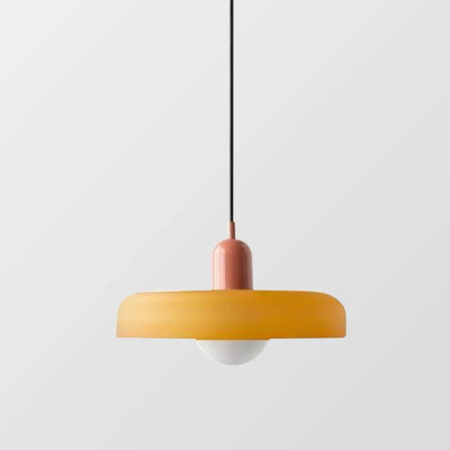 Hängelampe Glas Skandinavisch – Handgefertigt & höhenverstellbar, 25–35 cm