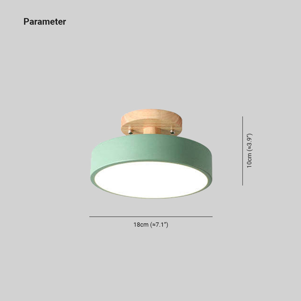 LED Deckenleuchte modern – Holz & Acryl Design für Wohn- & Schlafzimmer