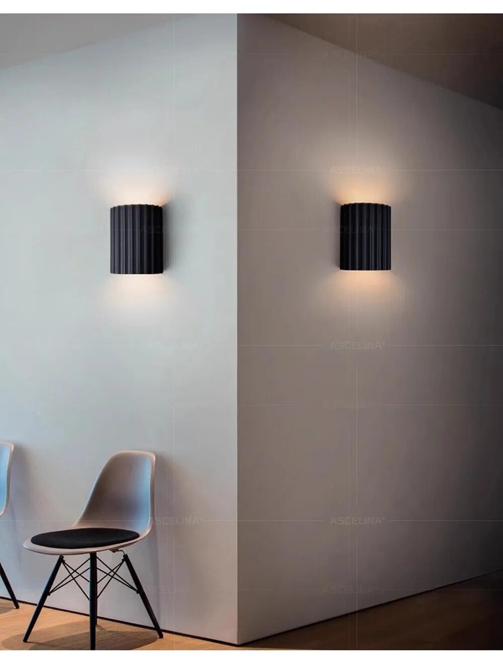 Wandleuchte Kunstharz – Modern & dekorativ mit LED für Flur & Wohnzimmer