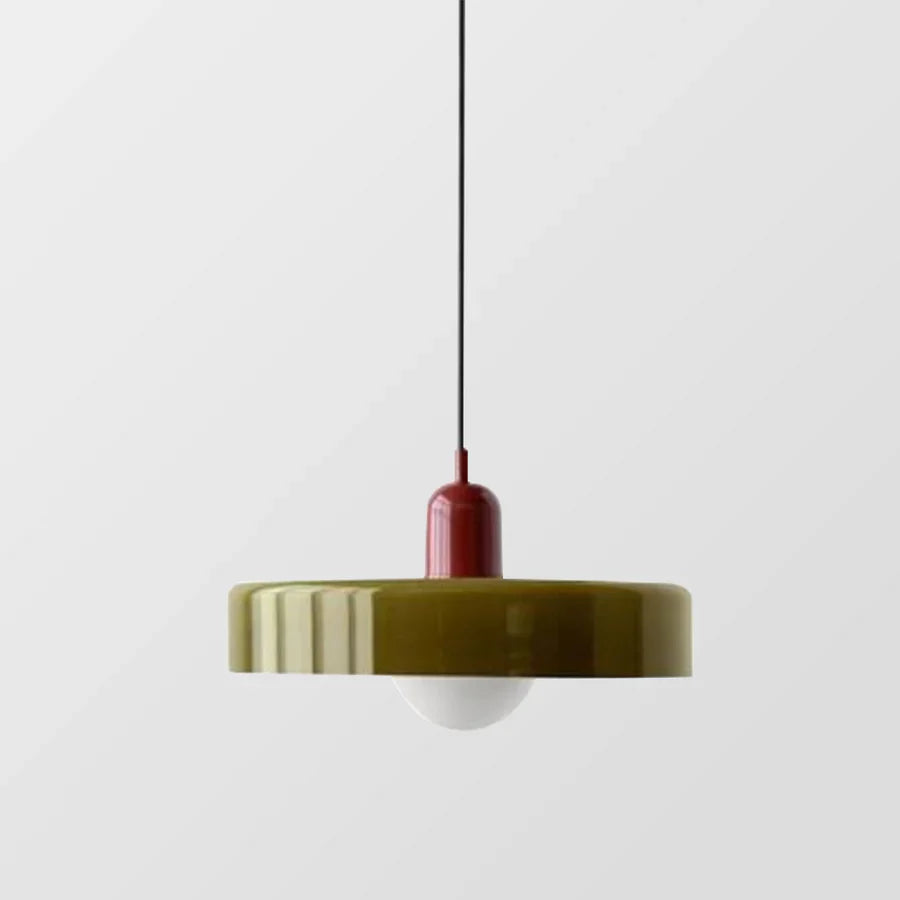 Hängelampe Glas Skandinavisch – Handgefertigt & höhenverstellbar, 25–35 cm