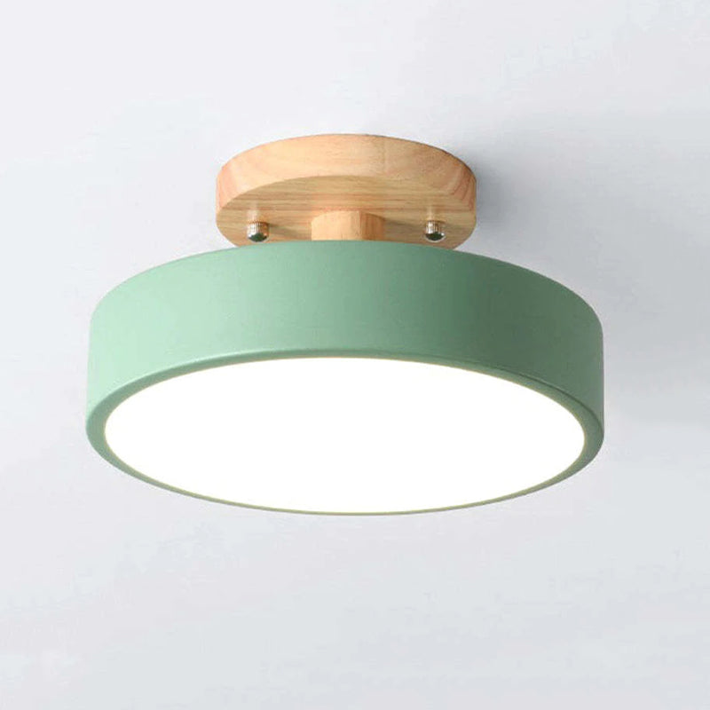 LED Deckenleuchte modern – Holz & Acryl Design für Wohn- & Schlafzimmer