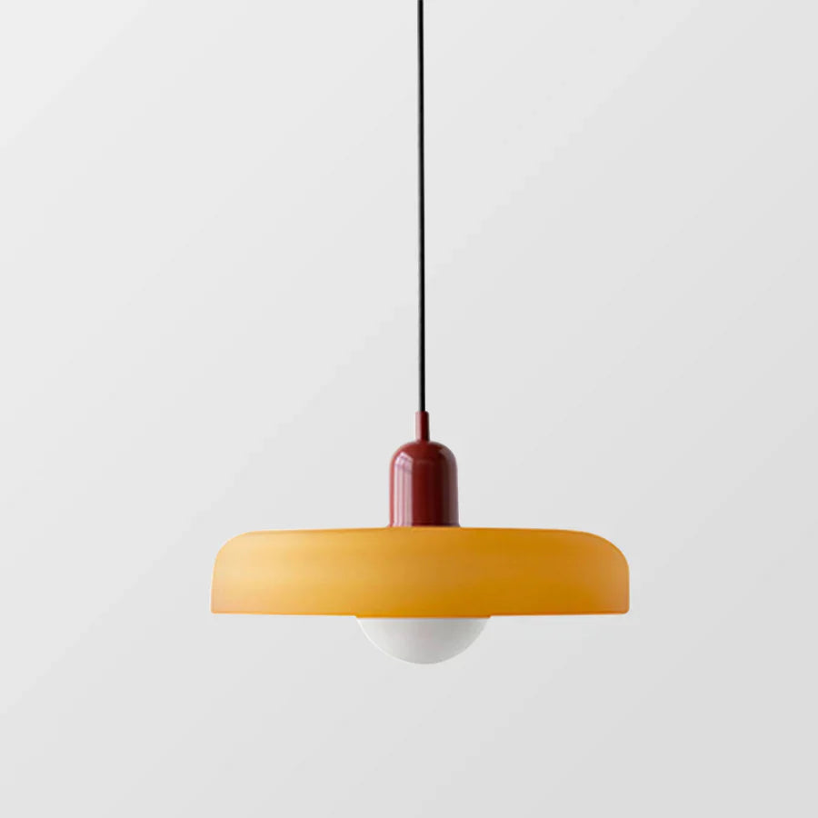 Hängelampe Glas Skandinavisch – Handgefertigt & höhenverstellbar, 25–35 cm