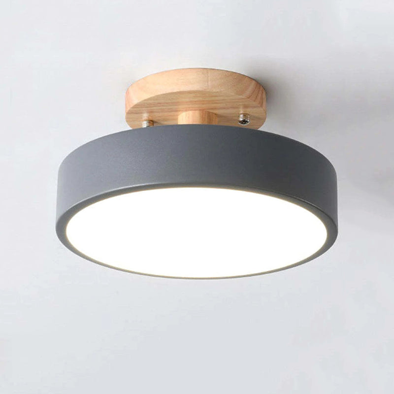 LED Deckenleuchte modern – Holz & Acryl Design für Wohn- & Schlafzimmer