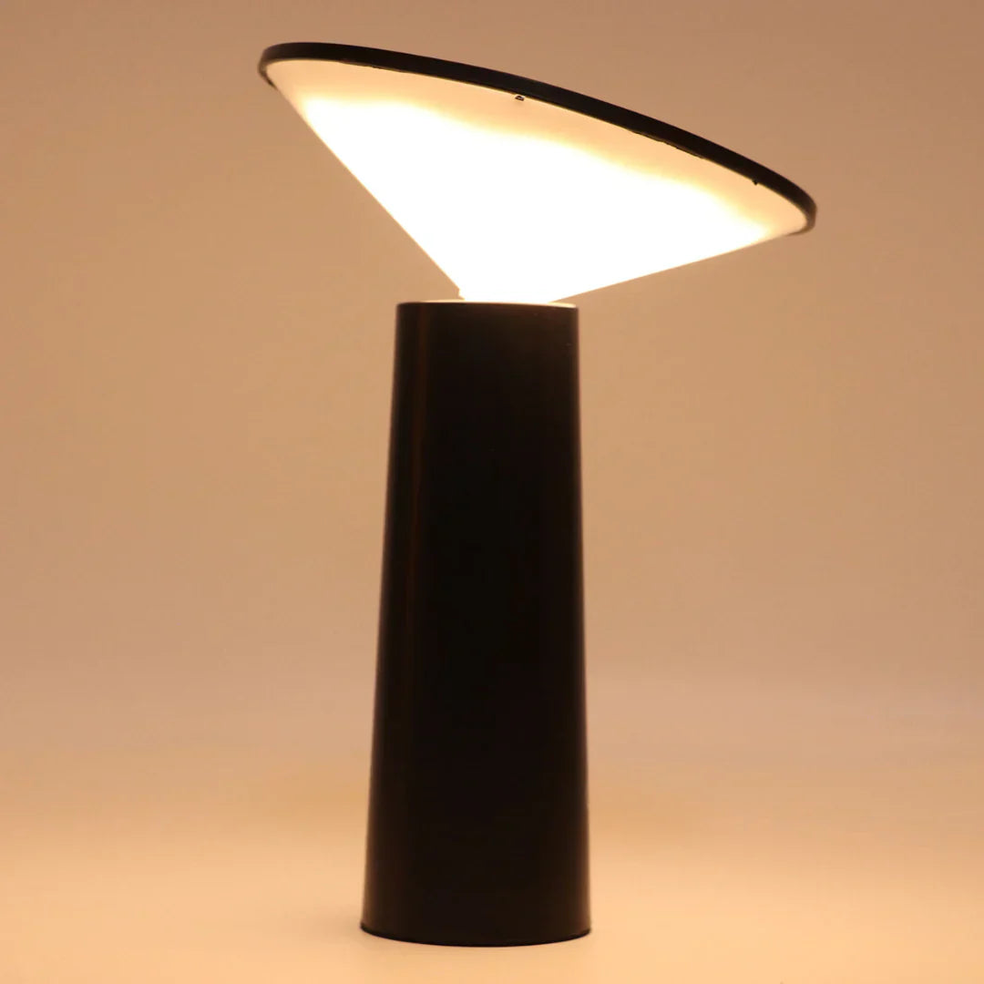 Kabellose LED Tischlampe – Dimmbar, 360° Drehbar, Flexibel & Modern