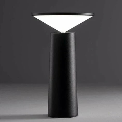 Kabellose LED Tischlampe – Dimmbar, 360° Drehbar, Flexibel & Modern
