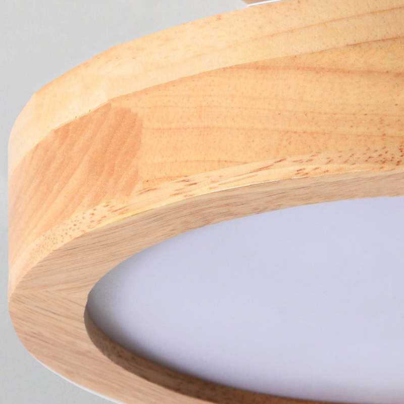 LED Deckenleuchte modern – Holz & Acryl Design für Wohn- & Schlafzimmer