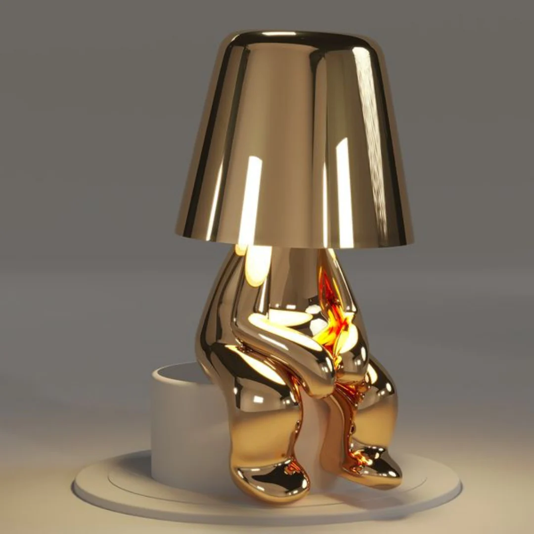 Tischlampe dimmbar Touch – Tragbares Harzdesign für Kinderzimmer & Nachttisch