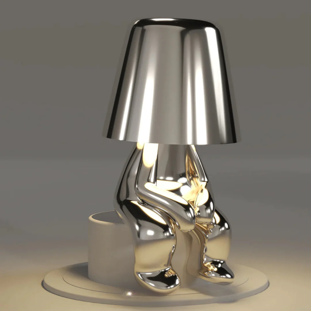 Tischlampe dimmbar Touch – Tragbares Harzdesign für Kinderzimmer & Nachttisch