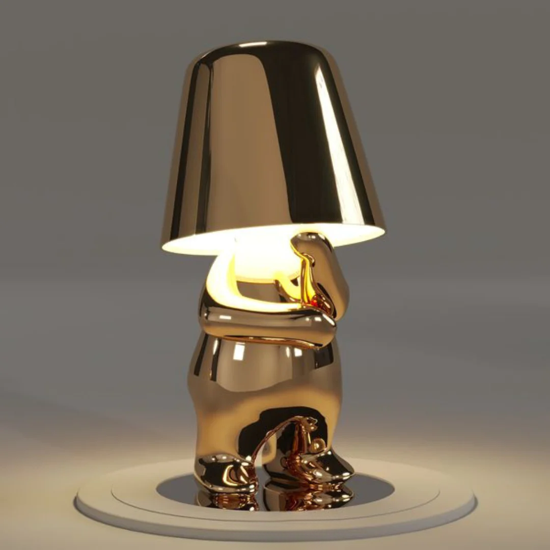 Tischlampe dimmbar Touch – Tragbares Harzdesign für Kinderzimmer & Nachttisch