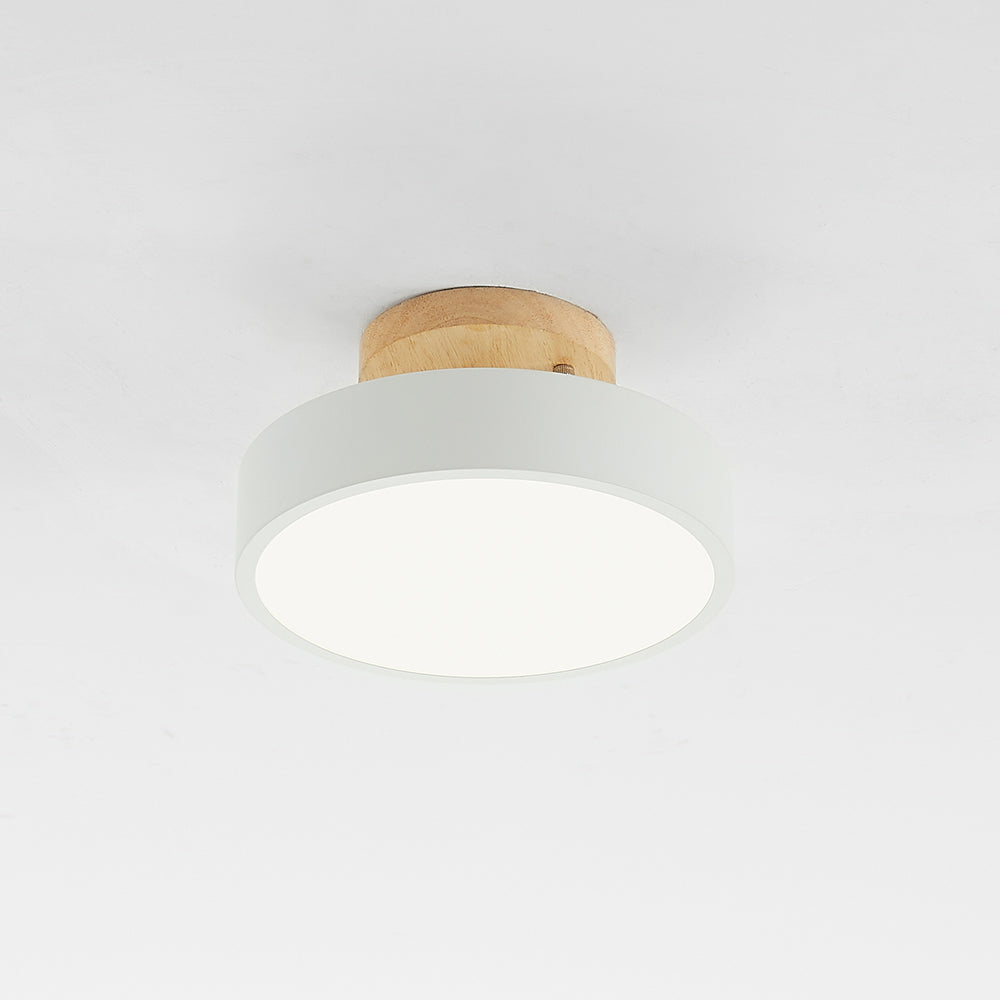 LED Deckenleuchte modern – Holz & Acryl Design für Wohn- & Schlafzimmer