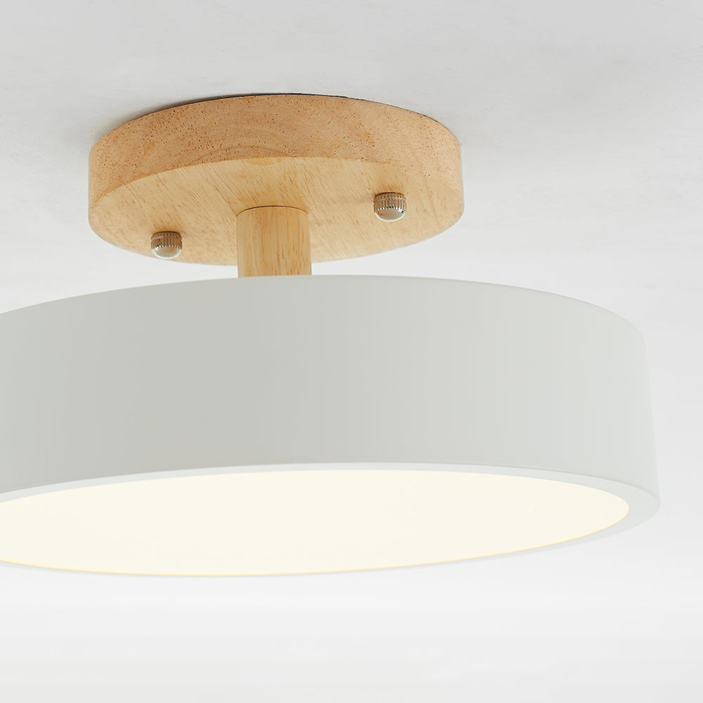 LED Deckenleuchte modern – Holz & Acryl Design für Wohn- & Schlafzimmer