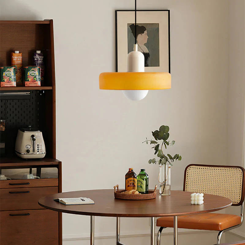 Hängelampe Glas Skandinavisch – Handgefertigt & höhenverstellbar, 25–35 cm