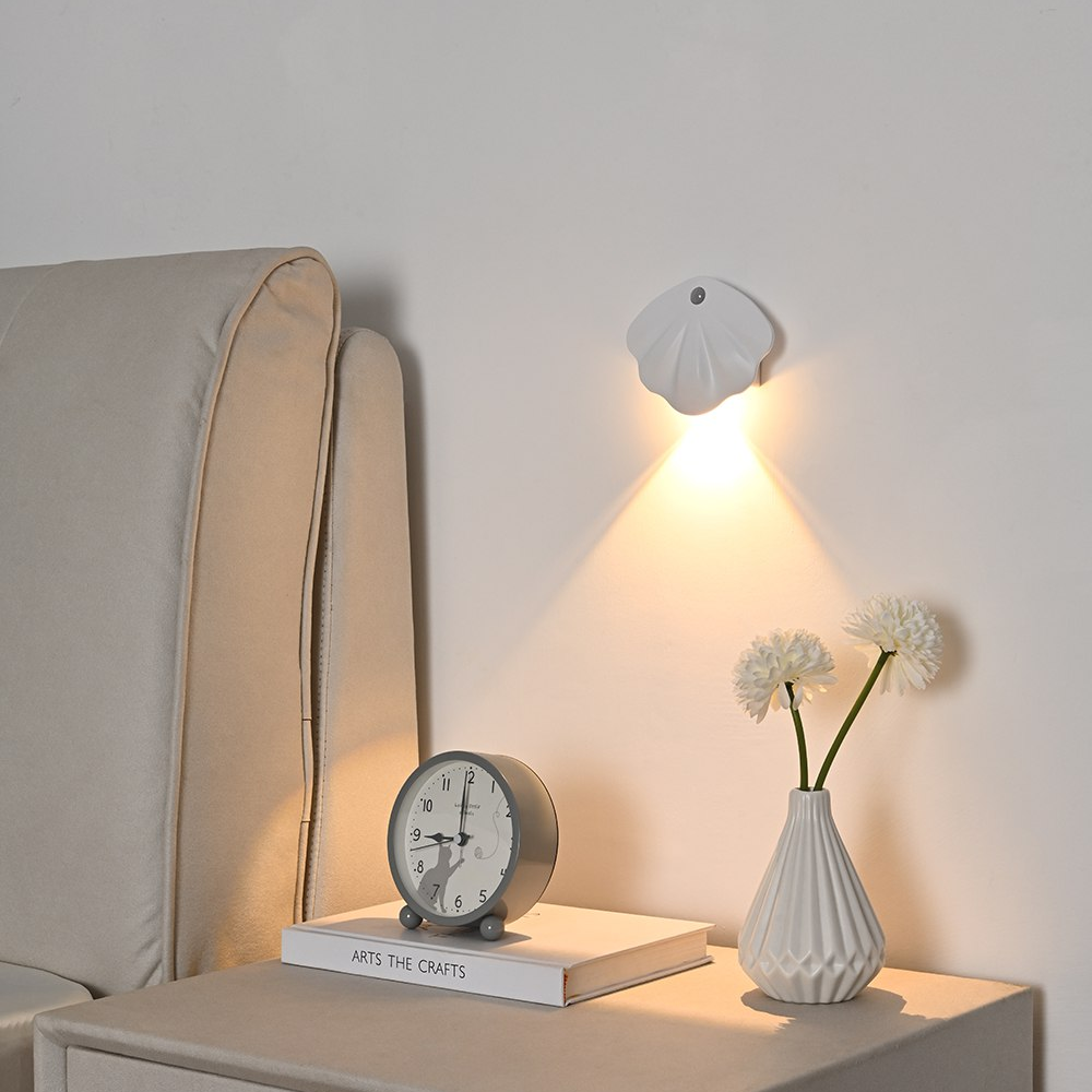 LED Wandleuchte mit Bewegungsmelder – USB, 3 Lichtfarben, automatische Beleuchtung