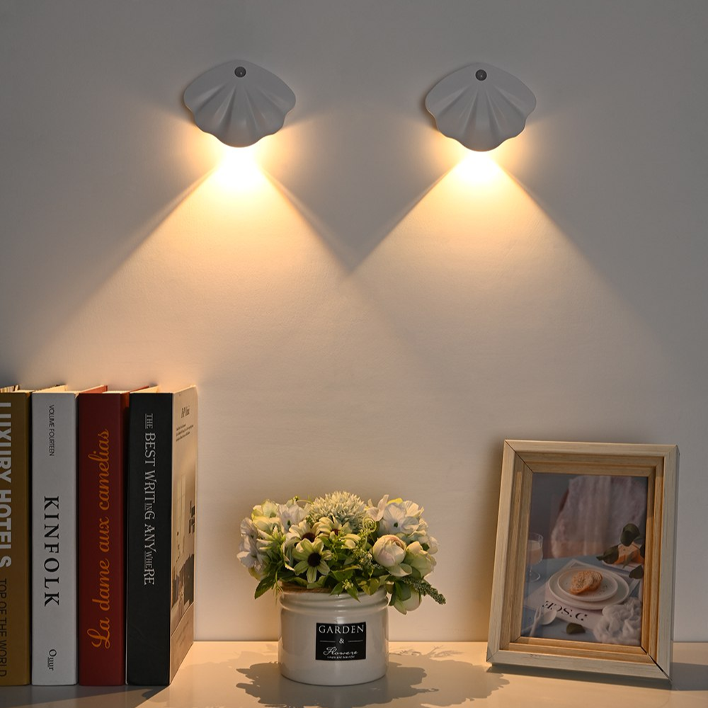 LED Wandleuchte mit Bewegungsmelder – USB, 3 Lichtfarben, automatische Beleuchtung