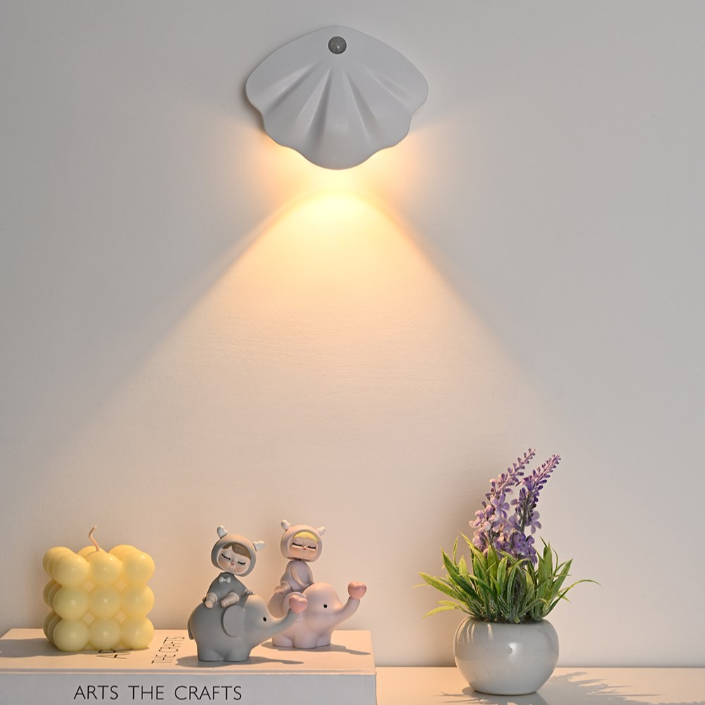 LED Wandleuchte mit Bewegungsmelder – USB, 3 Lichtfarben, automatische Beleuchtung