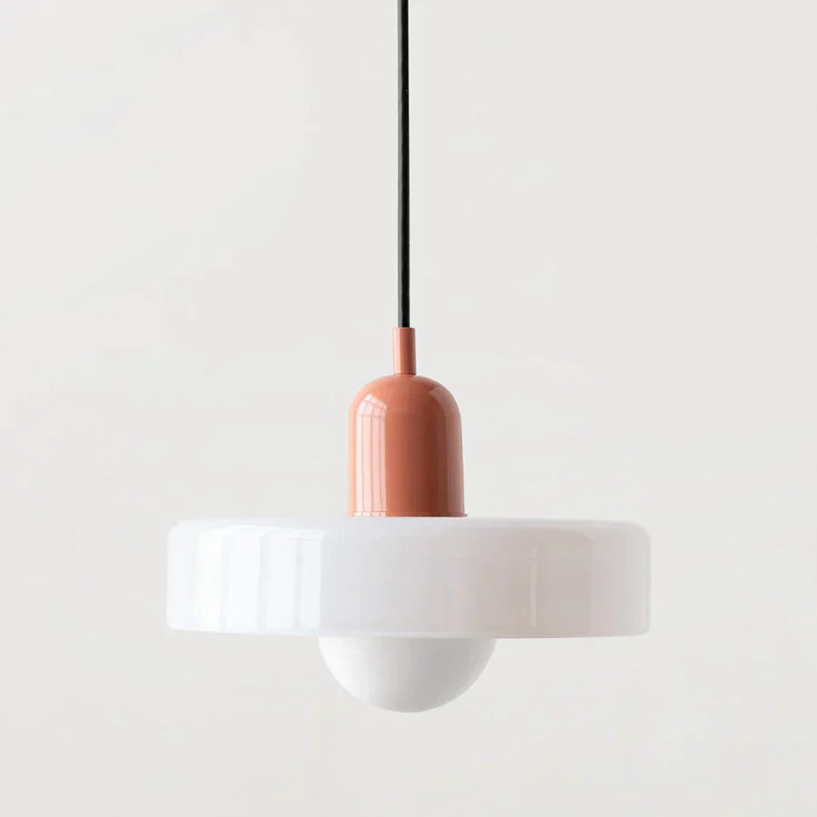 Hängelampe Glas Skandinavisch – Handgefertigt & höhenverstellbar, 25–35 cm