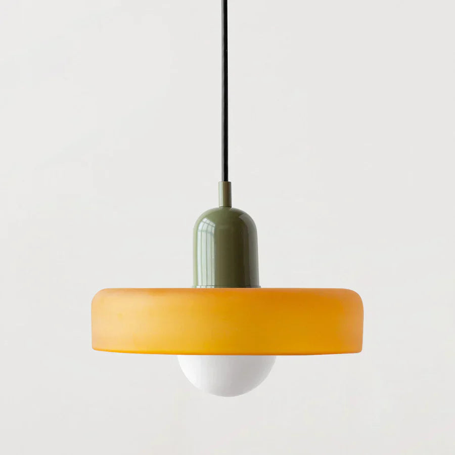 Hängelampe Glas Skandinavisch – Handgefertigt & höhenverstellbar, 25–35 cm