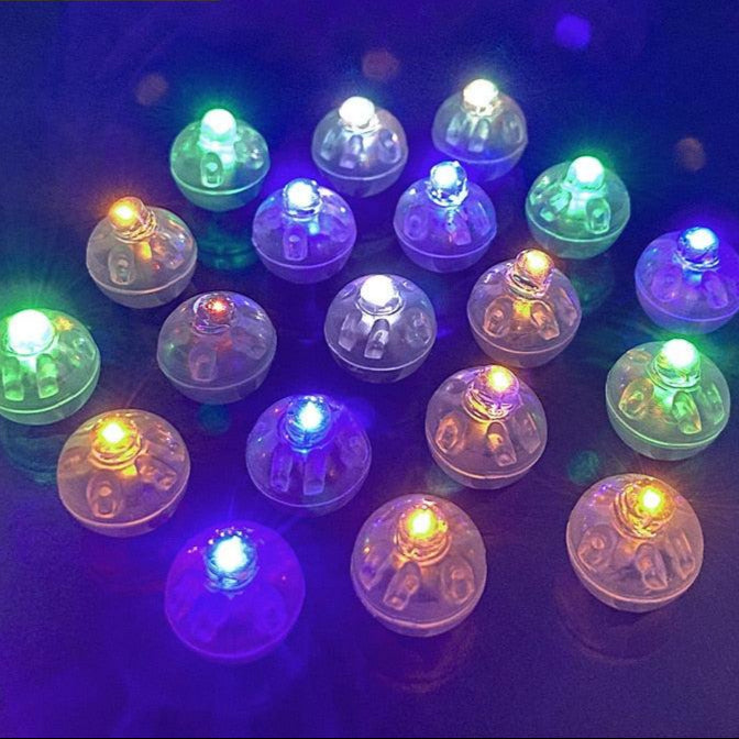LED Lichtkugeln Partydeko – Bunte Mini Lichter für Ballons & Feiern