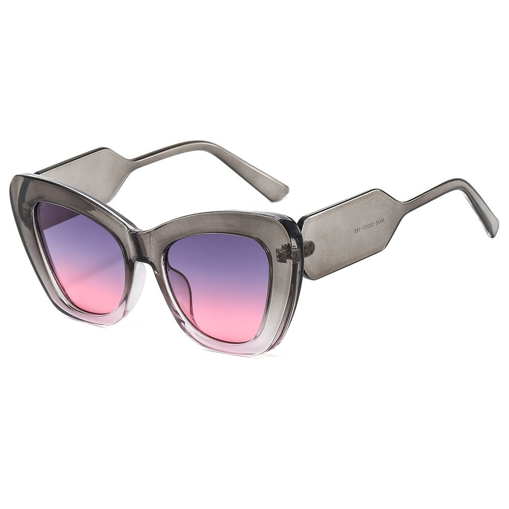 Damen Sonnenbrille Cat Eye UV-Schutz Alltag
