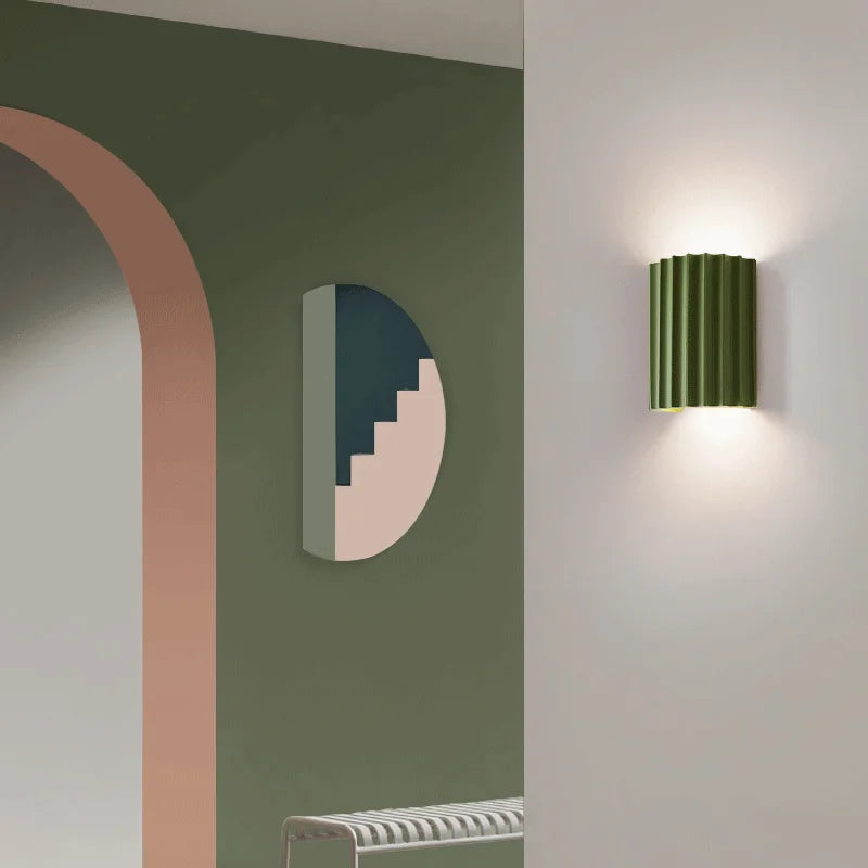 Wandleuchte Kunstharz – Modern & dekorativ mit LED für Flur & Wohnzimmer