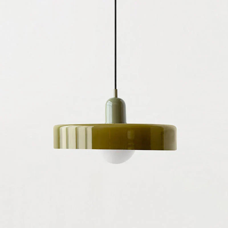 Hängelampe Glas Skandinavisch – Handgefertigt & höhenverstellbar, 25–35 cm