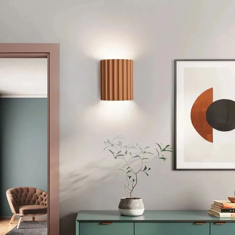Wandleuchte Kunstharz – Modern & dekorativ mit LED für Flur & Wohnzimmer