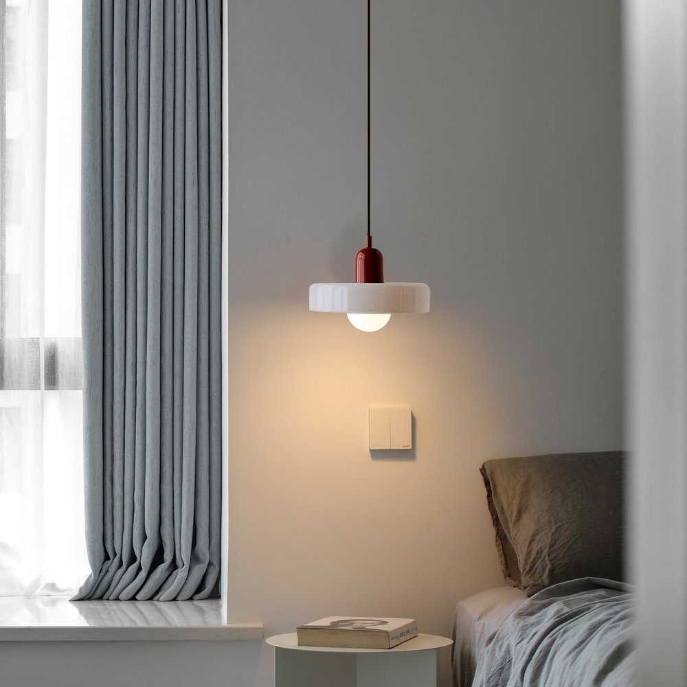 Hängeleuchte Glas bunt – StiloGlas Design mit G9 Fassung & verstellbarer Aufhängung