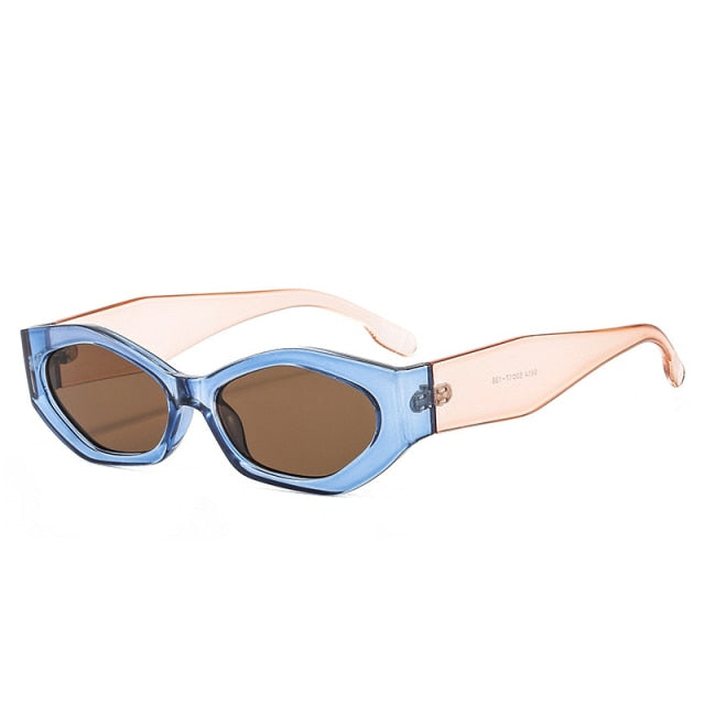 Polygon - Sonnenbrille Damen – Geometrisches Design mit Stil