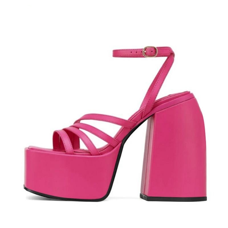 Lederabsätze - Damen - Elegante Ava Leder Heels mit bequemer Passform und zeitlosem Design