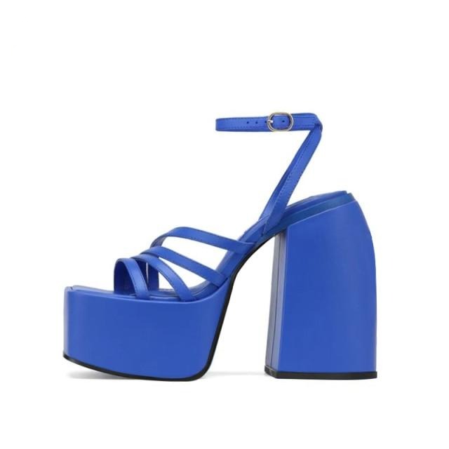Lederabsätze - Damen - Elegante Ava Leder Heels mit bequemer Passform und zeitlosem Design