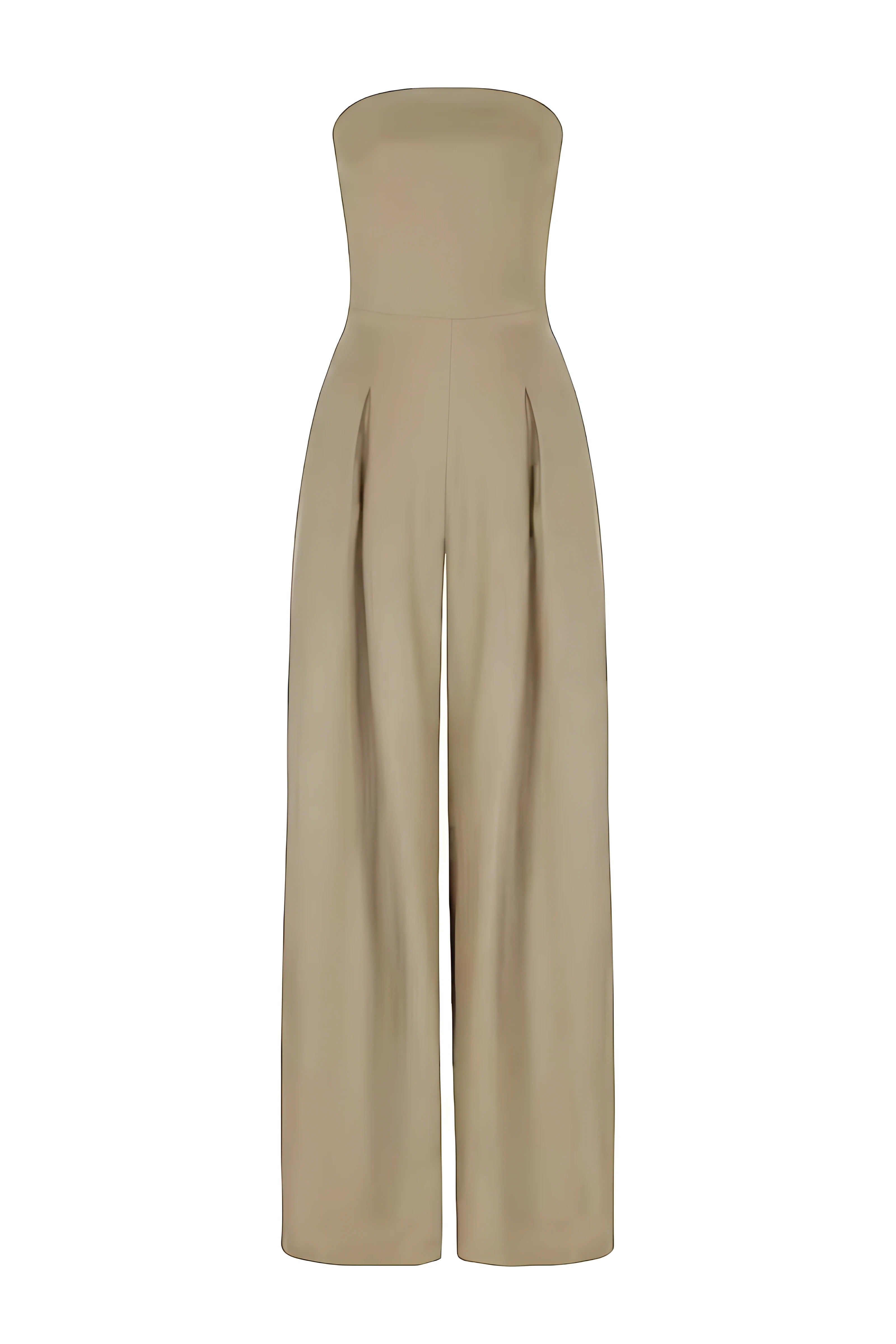 Jumpsuit – Schulterfrei & Elegant – Leichtes Material – Alltag & Anlass
