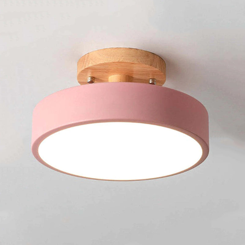 LED Deckenleuchte modern – Holz & Acryl Design für Wohn- & Schlafzimmer