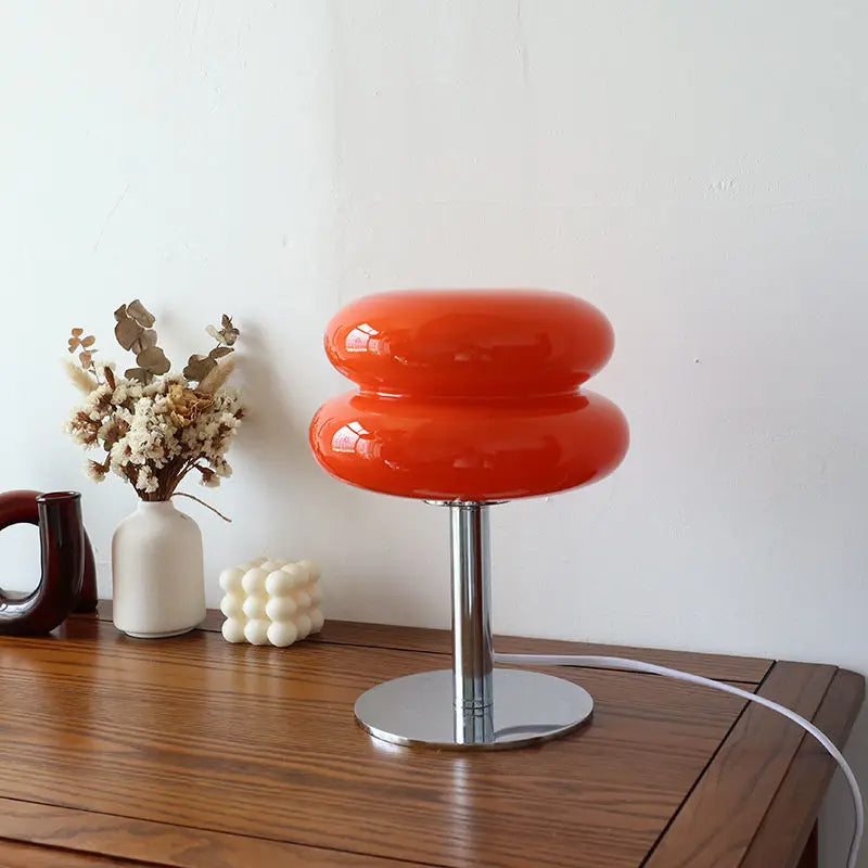 Bauhaus Tischlampe Vintage – Kabellos & dimmbar, 3 Stufen, 29,5cm