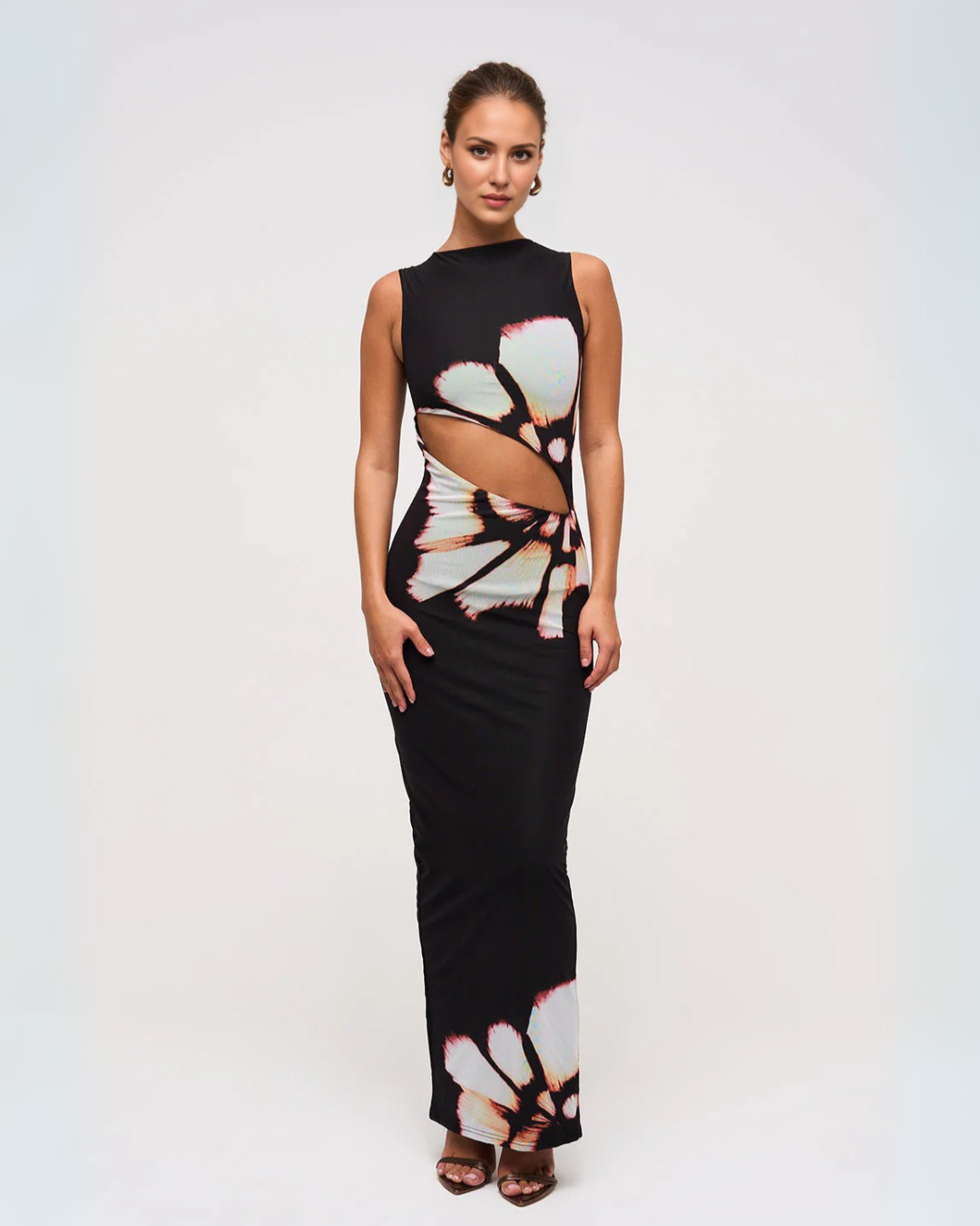 Blumenkleid Damen – Elegant & Vielseitig – Hochwertig für Urlaub, Alltag & Events