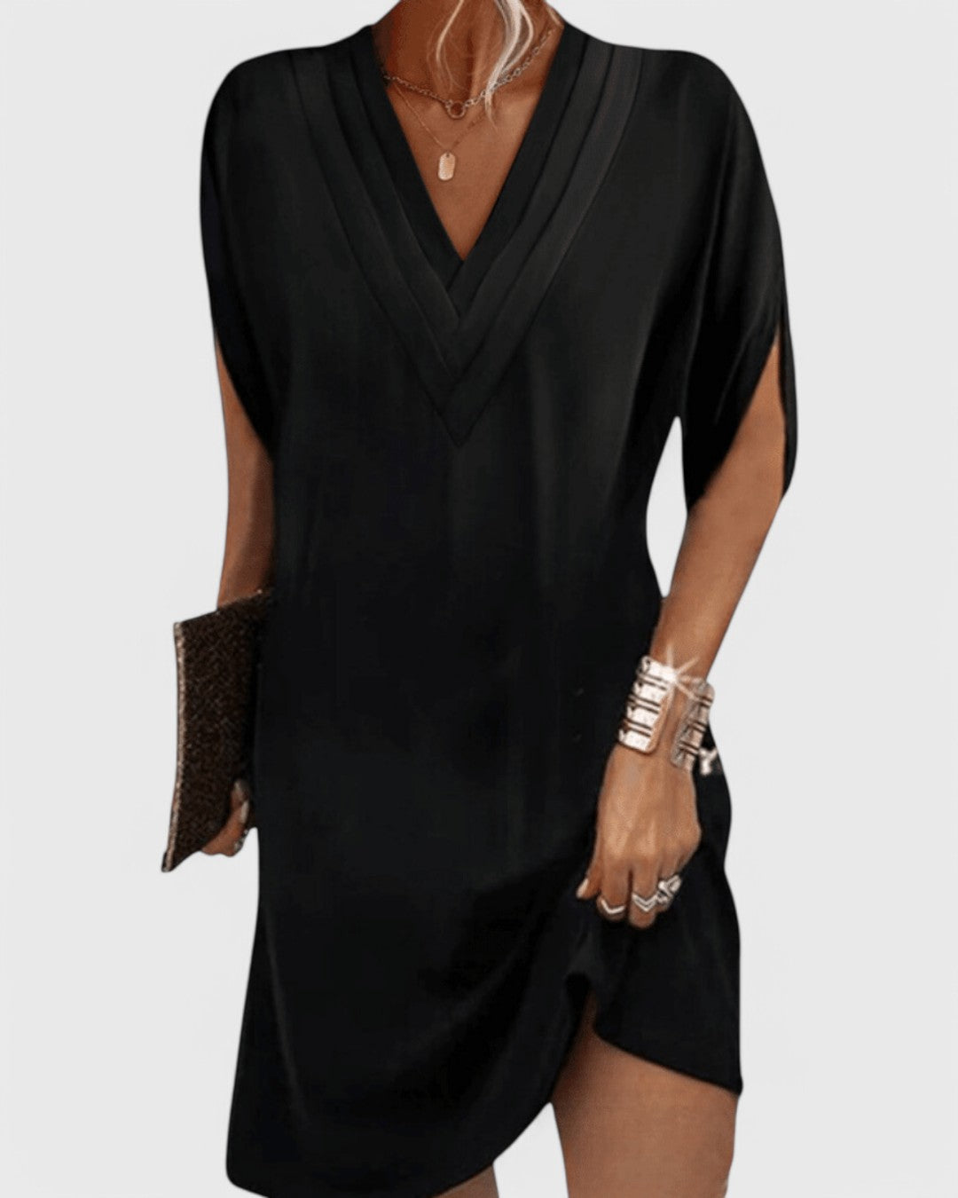 Sommerkleid Damen Baumwolle Bequem Freizeitkleid für den Sommer