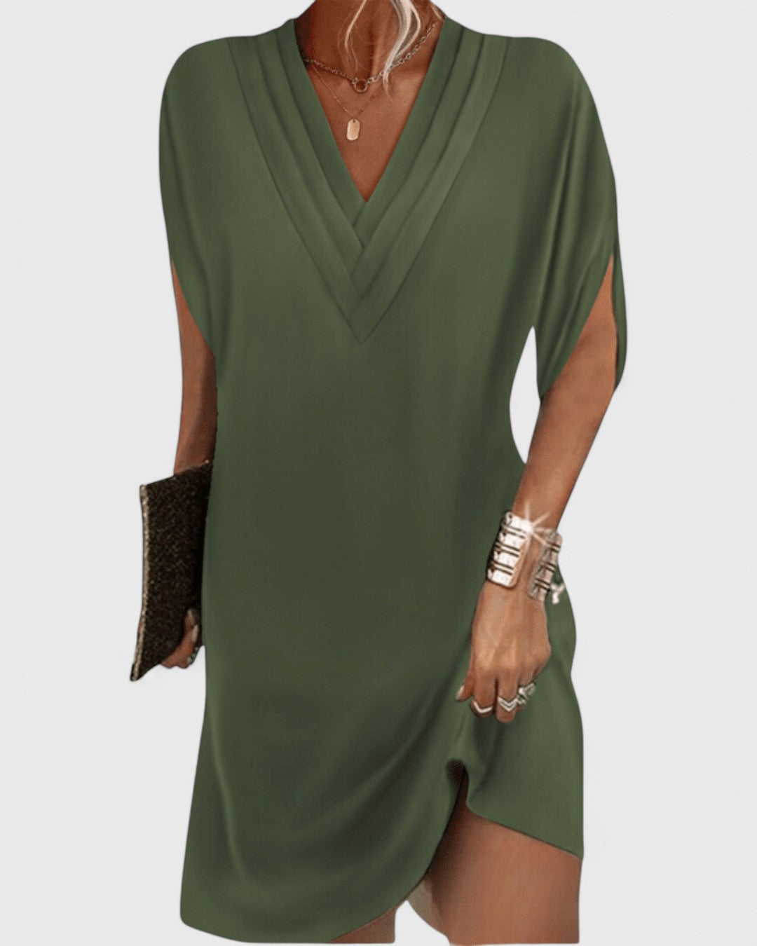 Sommerkleid Damen Baumwolle Bequem Freizeitkleid für den Sommer