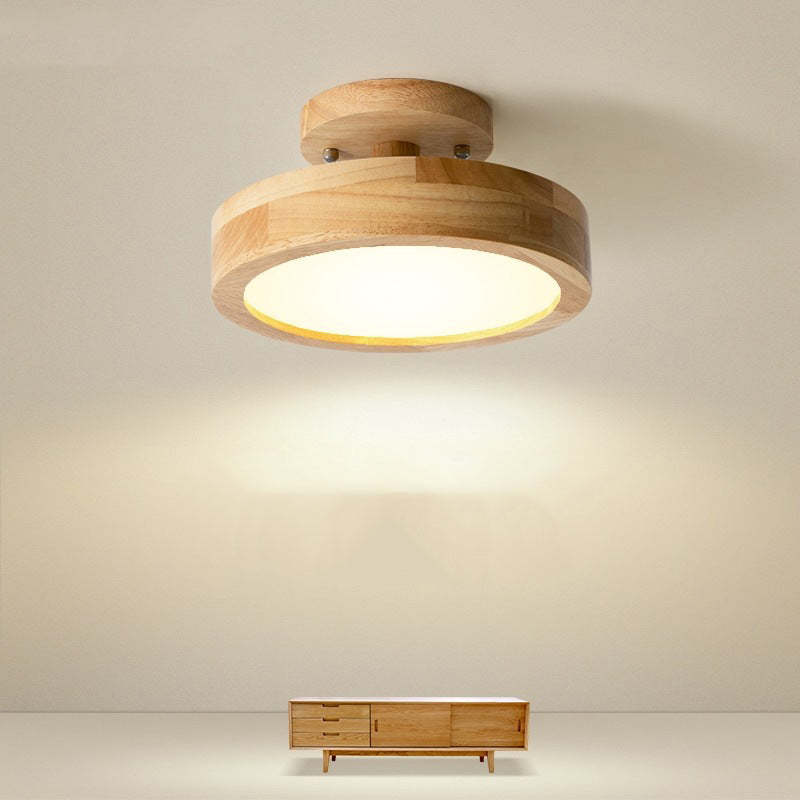 LED Deckenleuchte modern – Holz & Acryl Design für Wohn- & Schlafzimmer