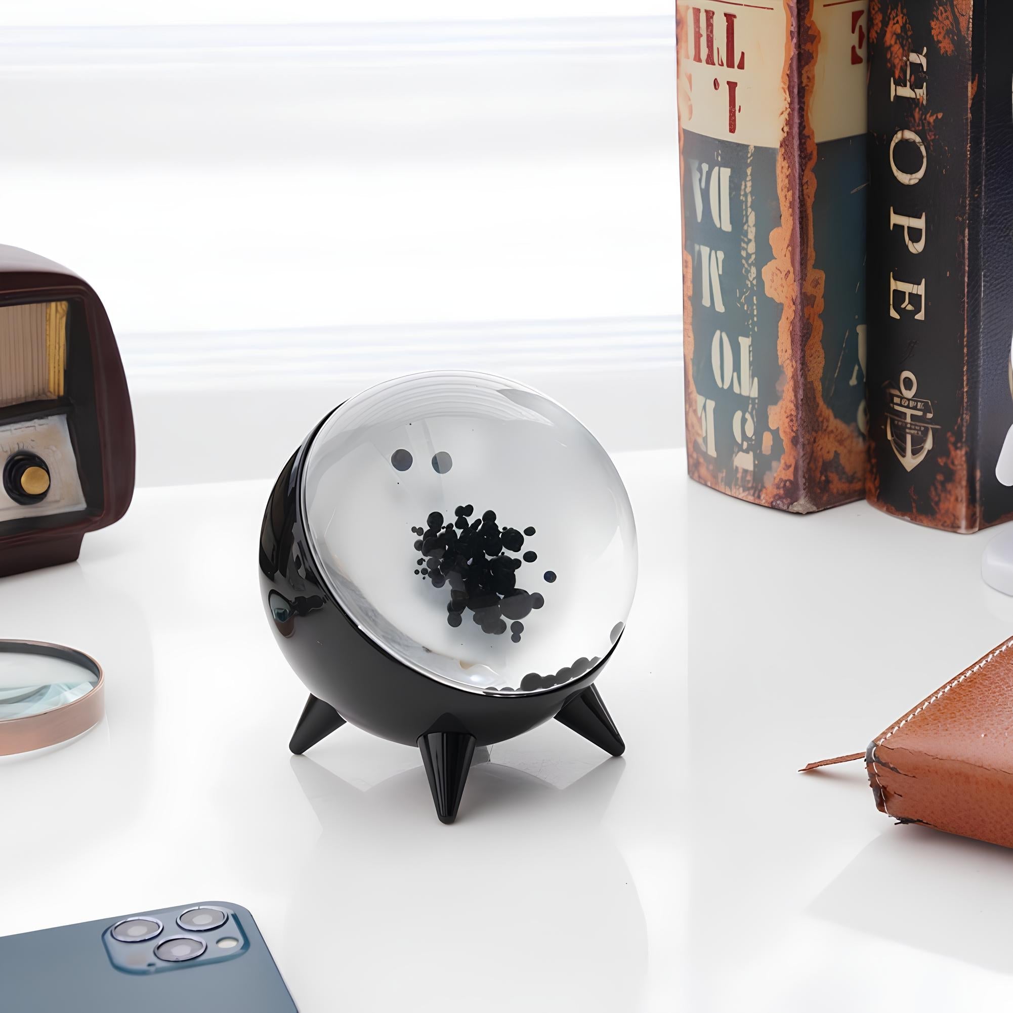 Ferrofluid Musik Display – Bluetooth Lautsprecher mit Bewegung & LED