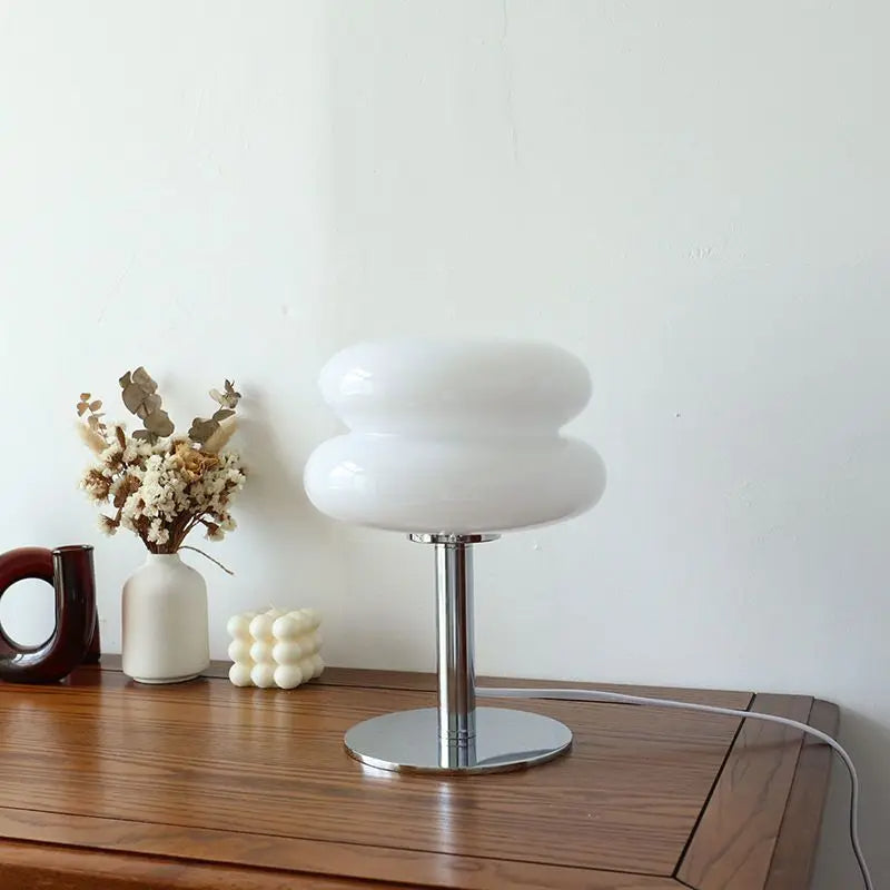 Bauhaus Tischlampe Vintage – Kabellos & dimmbar, 3 Stufen, 29,5cm