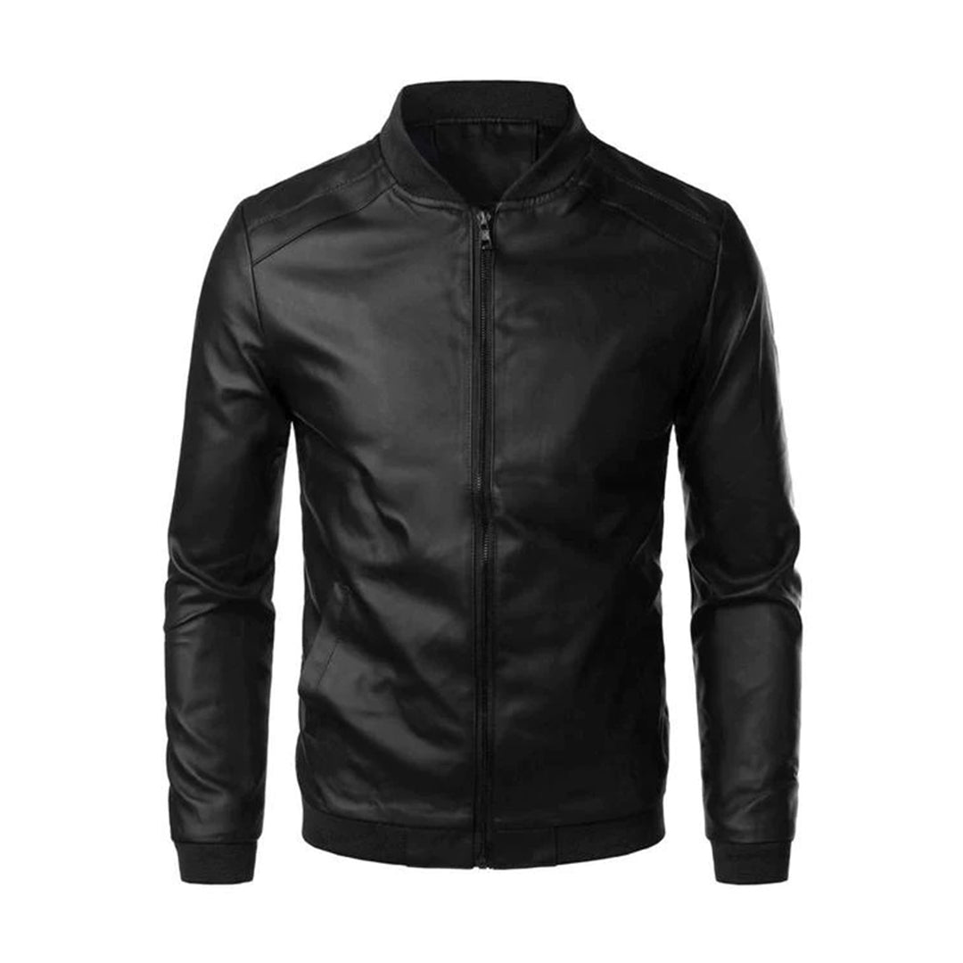 Herren Lederjacke - Wasserdicht für Alltag und Freizeit