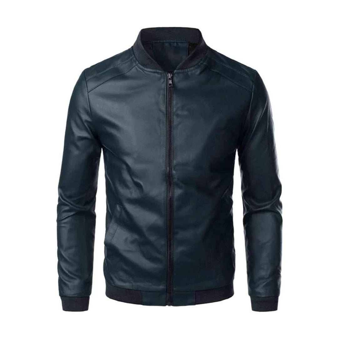 Herren Lederjacke - Wasserdicht für Alltag und Freizeit