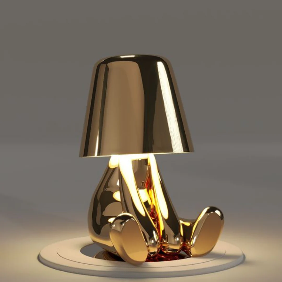 Tischlampe dimmbar Touch – Tragbares Harzdesign für Kinderzimmer & Nachttisch