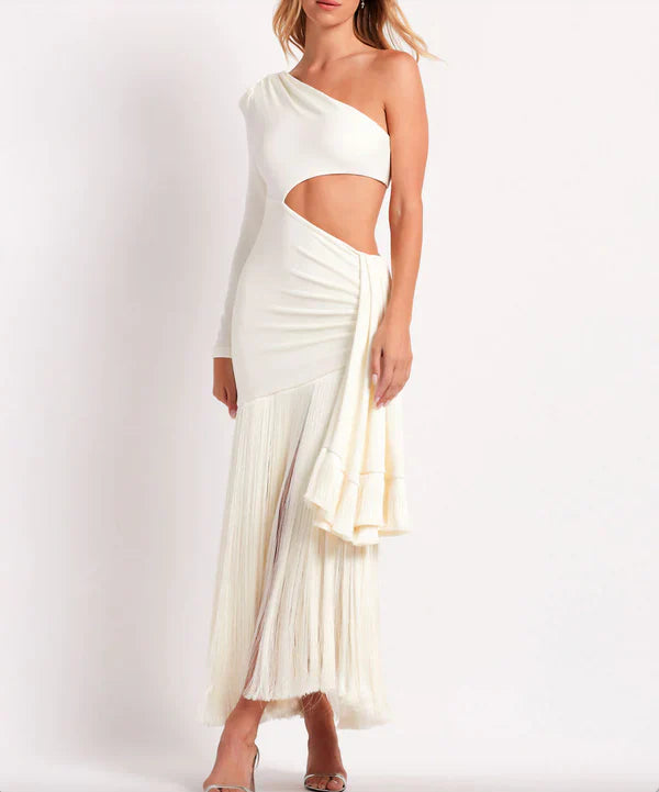 Kleid mit offenem Rücken Sommerkleid elegant für Hochzeit und Freizeit