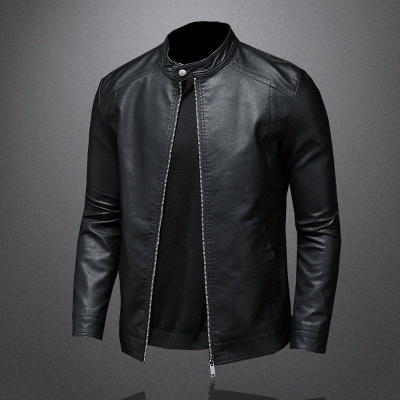 Herren Lederjacke - Freizeitjacke Herbst Winterjacke