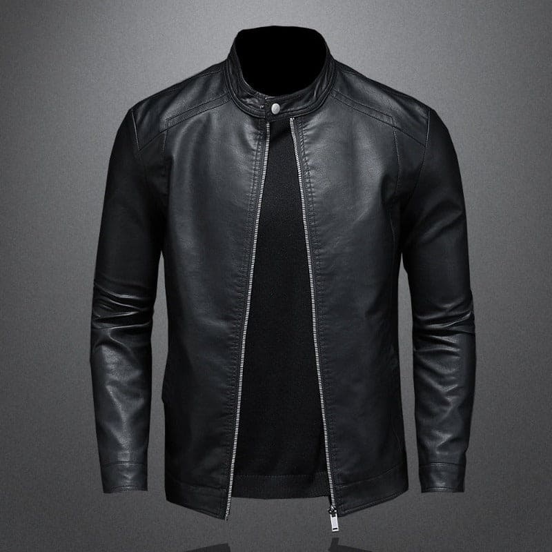 Herren Lederjacke - Freizeitjacke Herbst Winterjacke