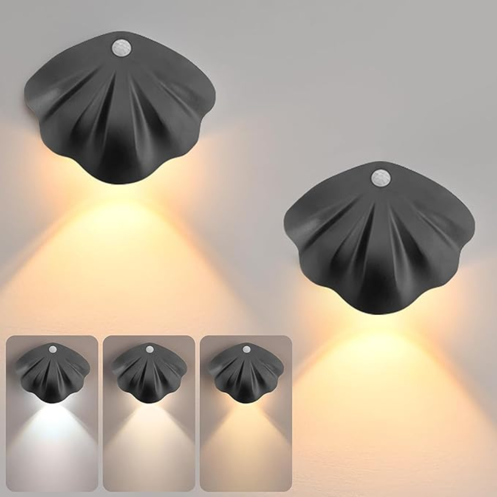 LED Wandleuchte mit Bewegungsmelder – USB, 3 Lichtfarben, automatische Beleuchtung