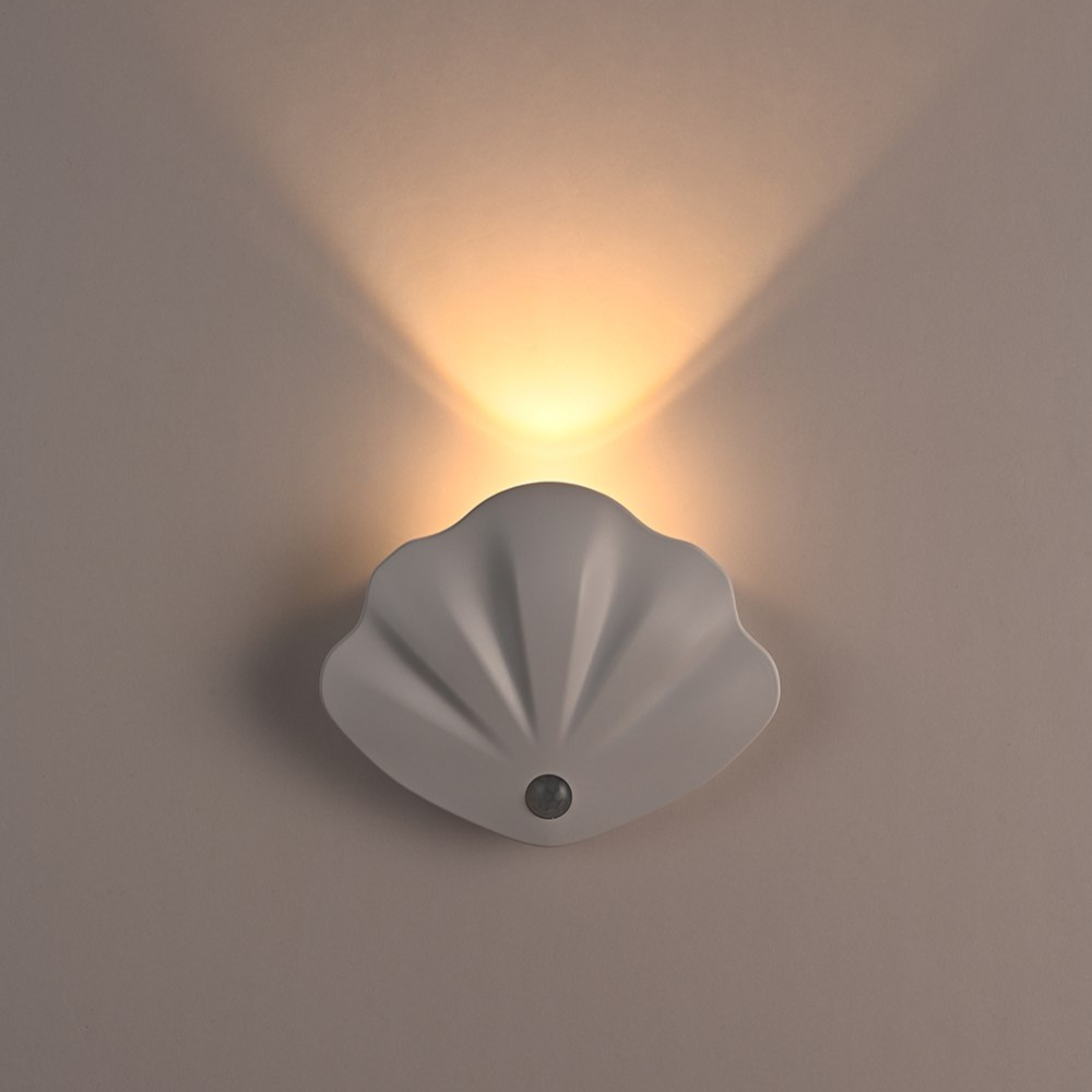 LED Wandleuchte mit Bewegungsmelder – USB, 3 Lichtfarben, automatische Beleuchtung
