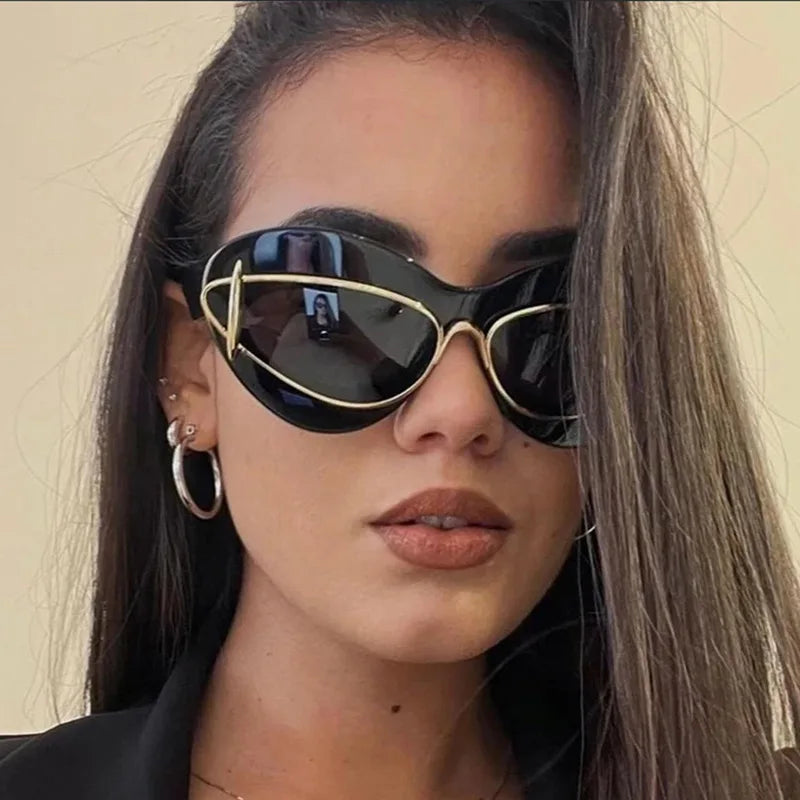 Cat-Eye Sonnenbrille Damen – Mit UV-Schutz für Alltag & Stil