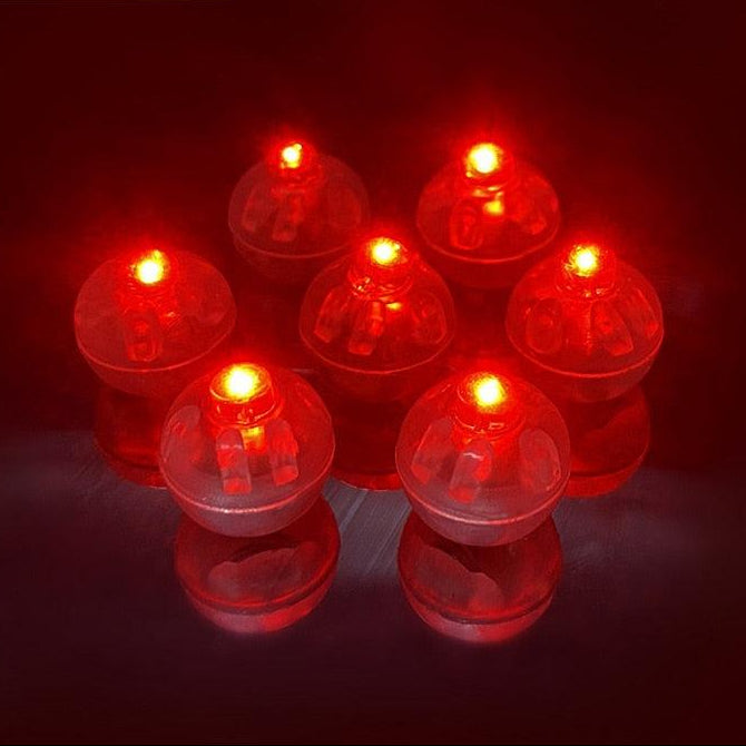 LED Lichtkugeln Partydeko – Bunte Mini Lichter für Ballons & Feiern